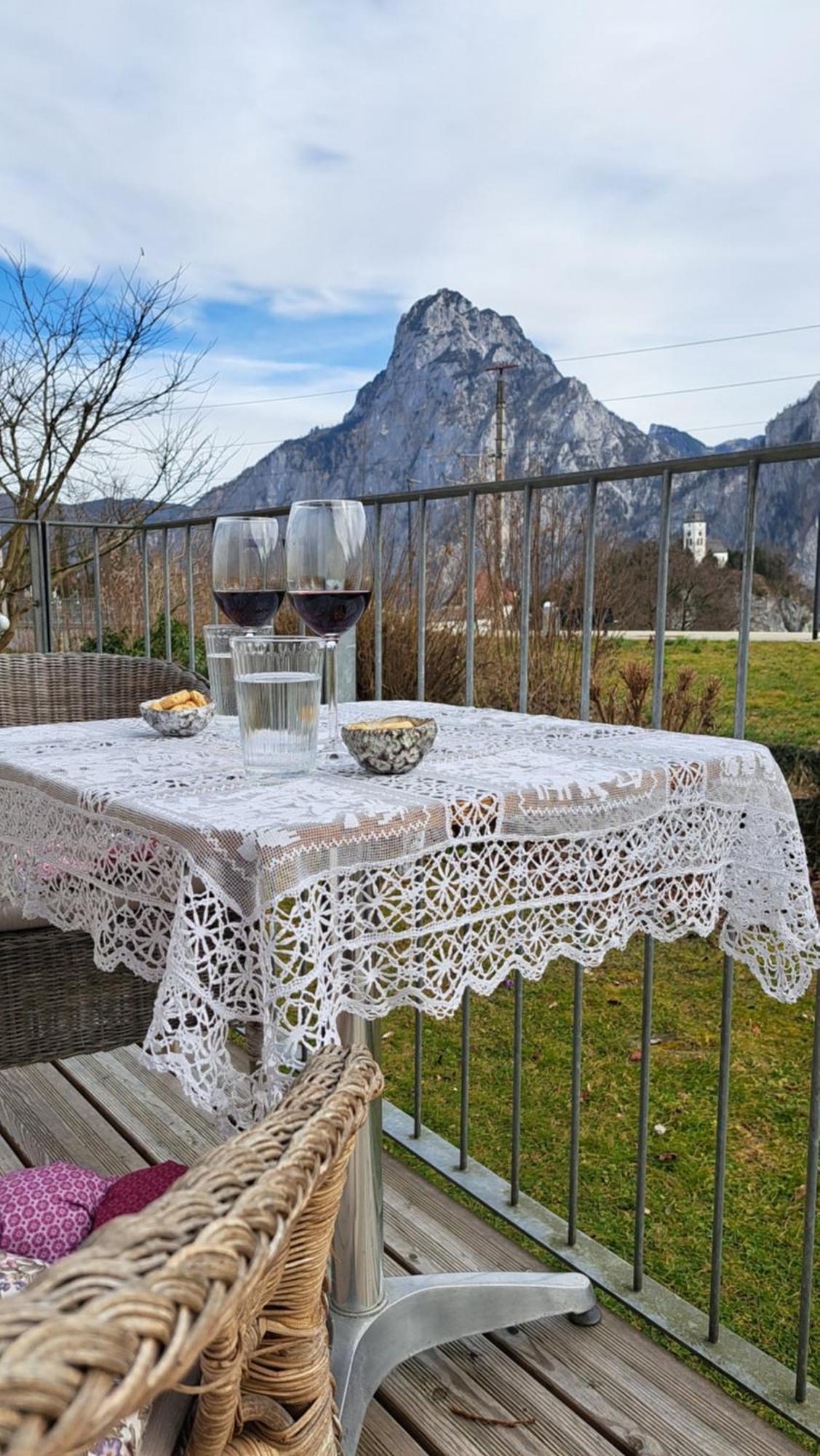 Am Baalstein Apartment Traunkirchen Bagian luar foto